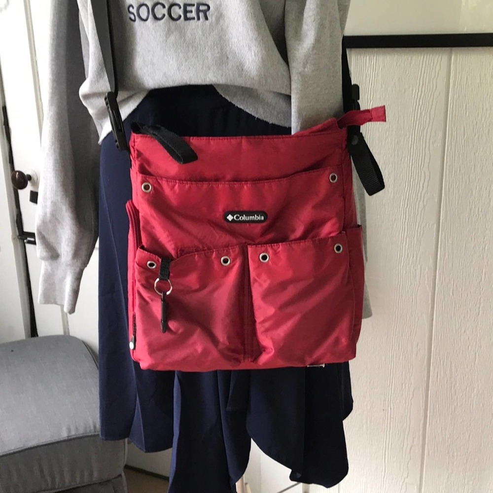 Columbia Nylon Crossbody Diaper Bag